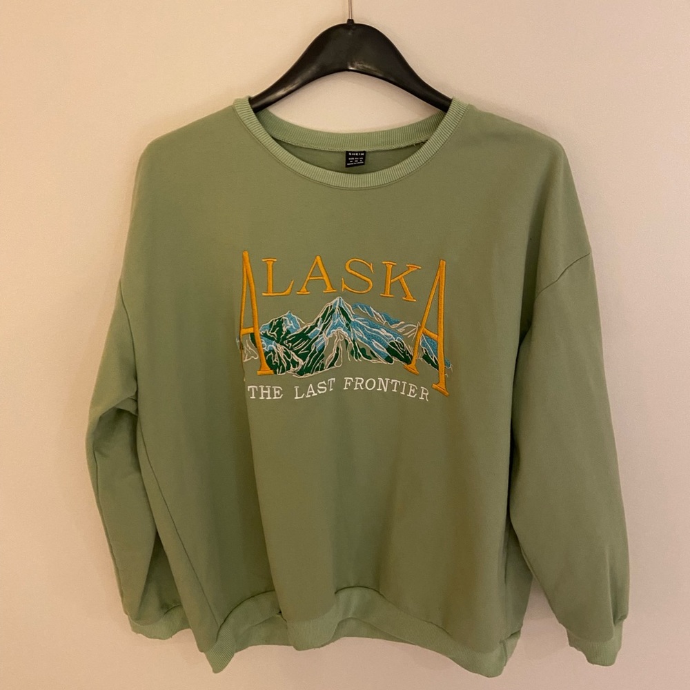Shein Alaska crewneck